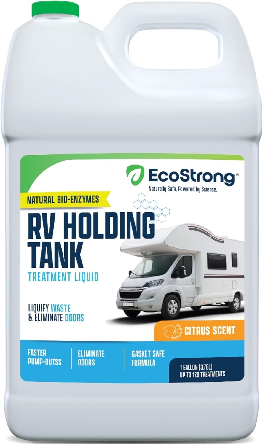 Triple Action RV Toilet Treatment | Waste Liquefier | 128 oz