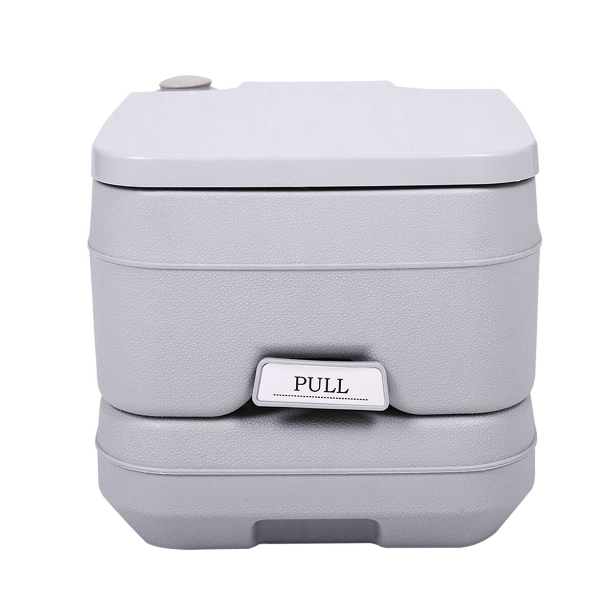 Lightweight Portable Toilet Flushable Camping Sanitary Outdoor Travel 2.6 Gallon
