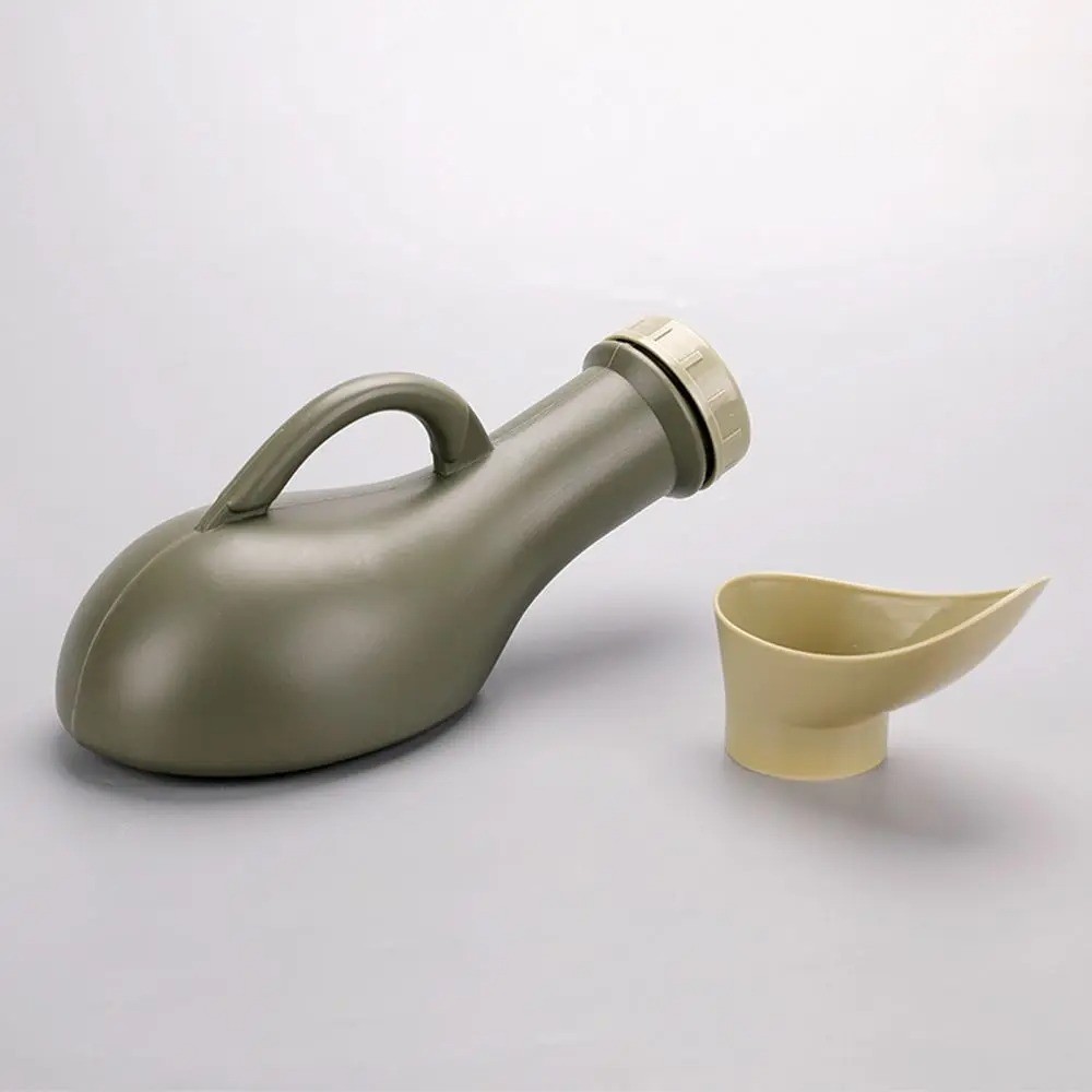 Portable Urinal Bottle with Cap for Men Travel Camping Car Pee Aid