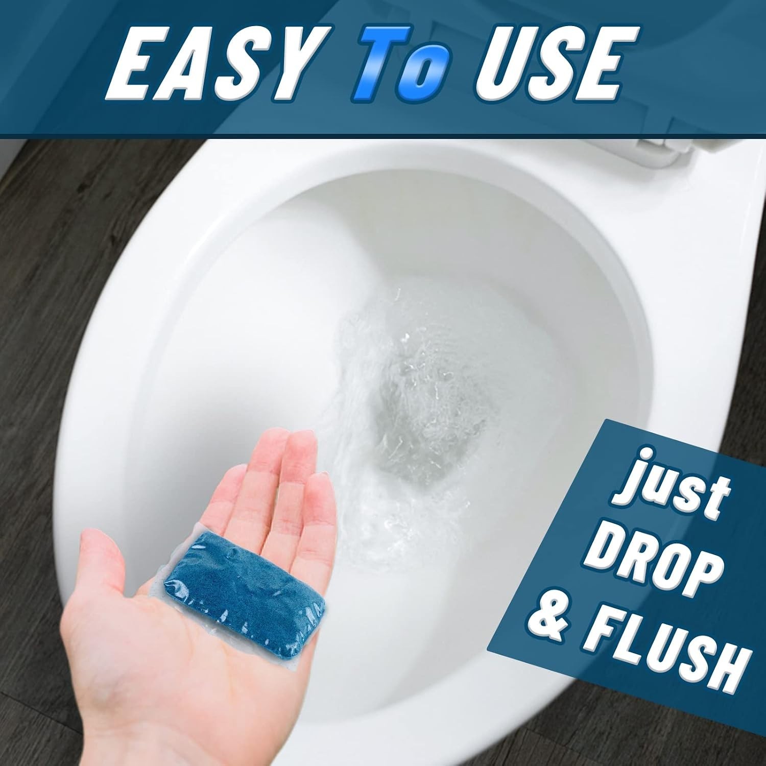 Effective 50 Count RV Toilet Deodorizer – Biodegradable Capsules for All Seasons