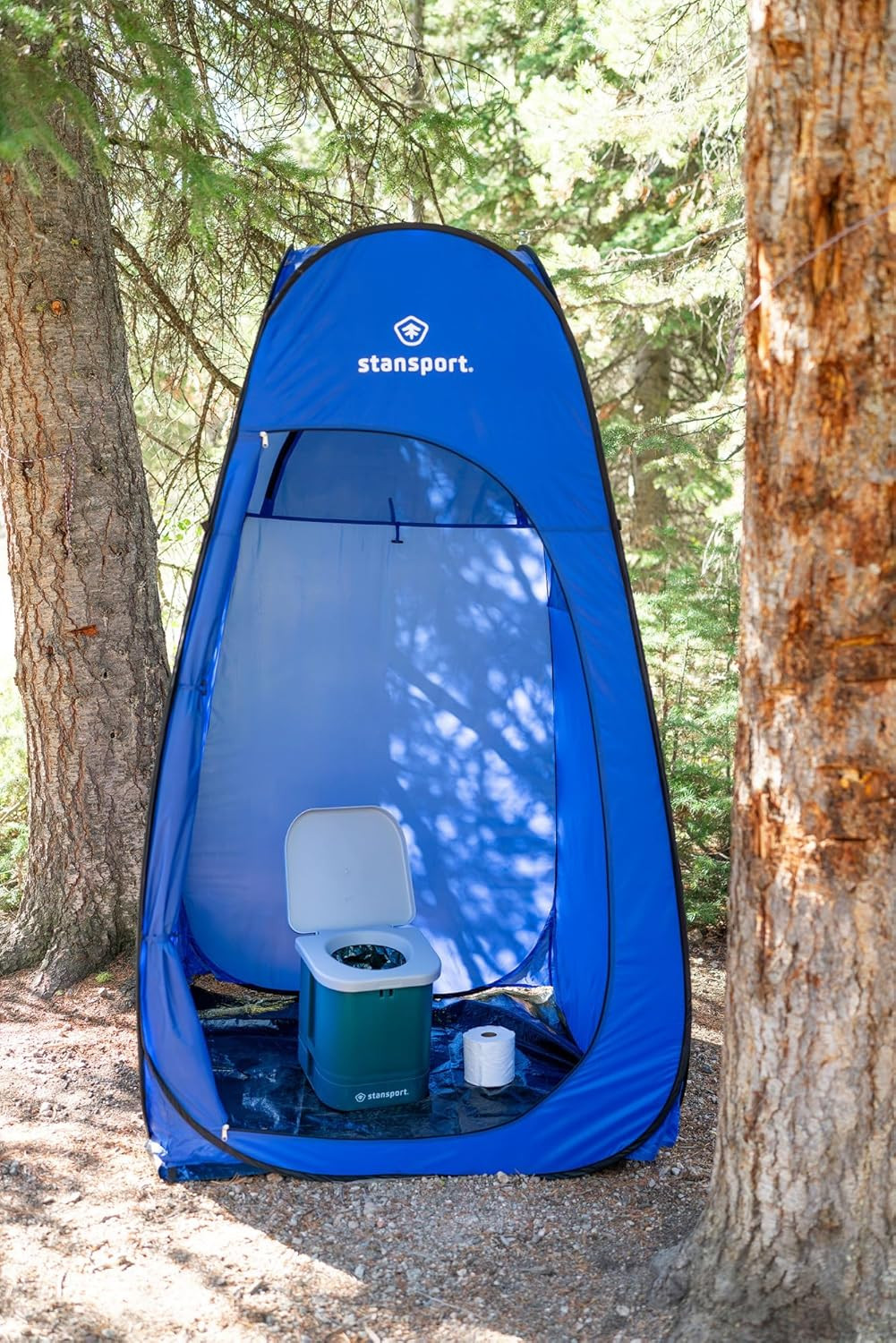 Easy-Go Portable Camp Toilet (273-100) 14″ L X 14″ W X 14″ H
