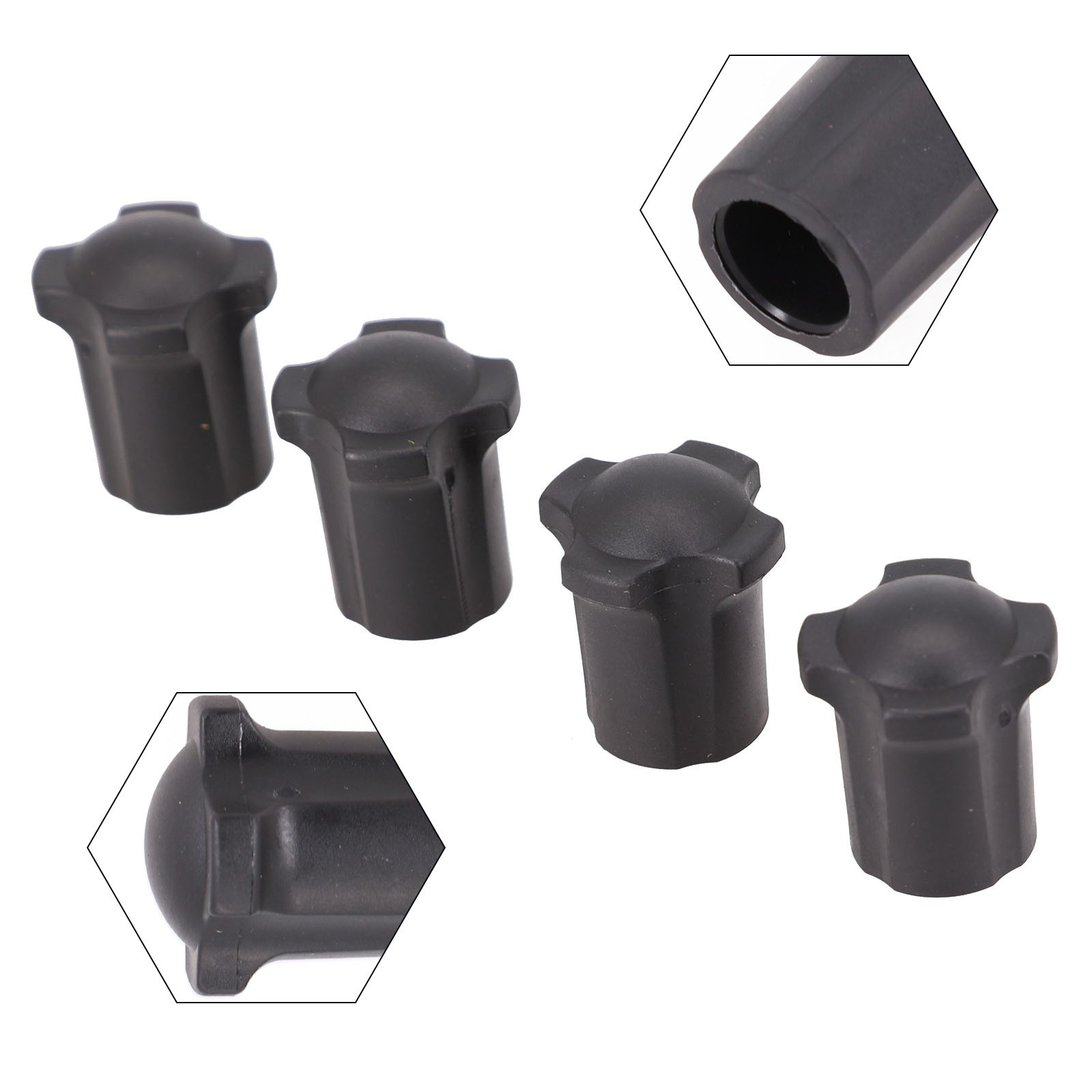 Prevent Chair Legs from Sinking into Mud Camping Fold Chairs Leg Cap 4pcs