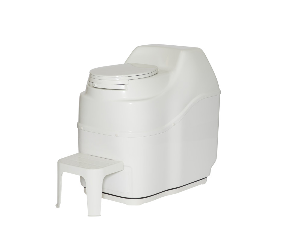 Sun-Mar Excel 115VAC: Composting Waterless Toilet Compact Size Portable Bathroom