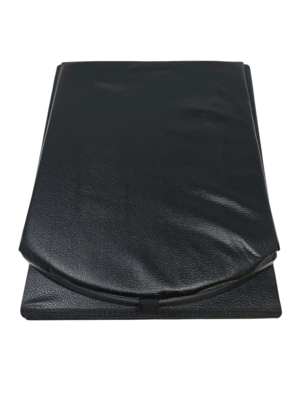 SCKEE ‎‎ZDHWMT-01 16.5” XL Portable Tall Camping Toilet+Lid+Carry Bag Black OB