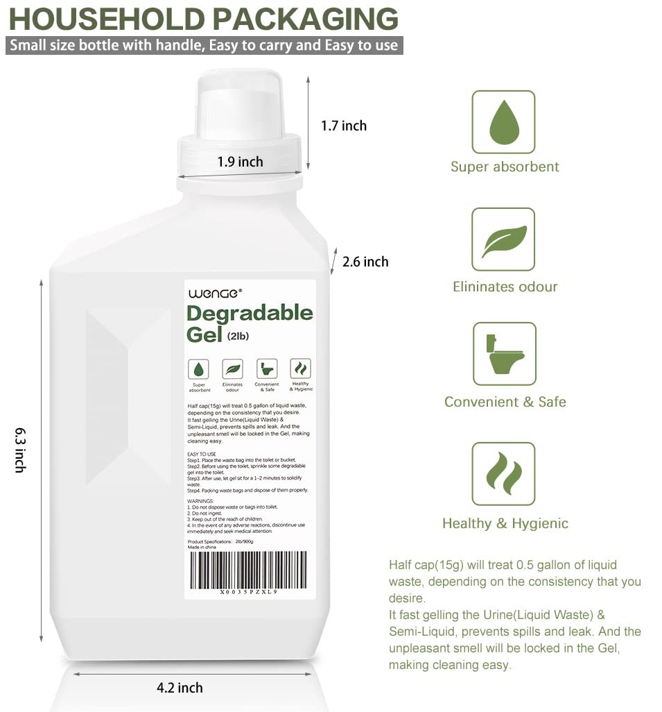 Urine Super Absorbent Powder Deodorizer, 2LB