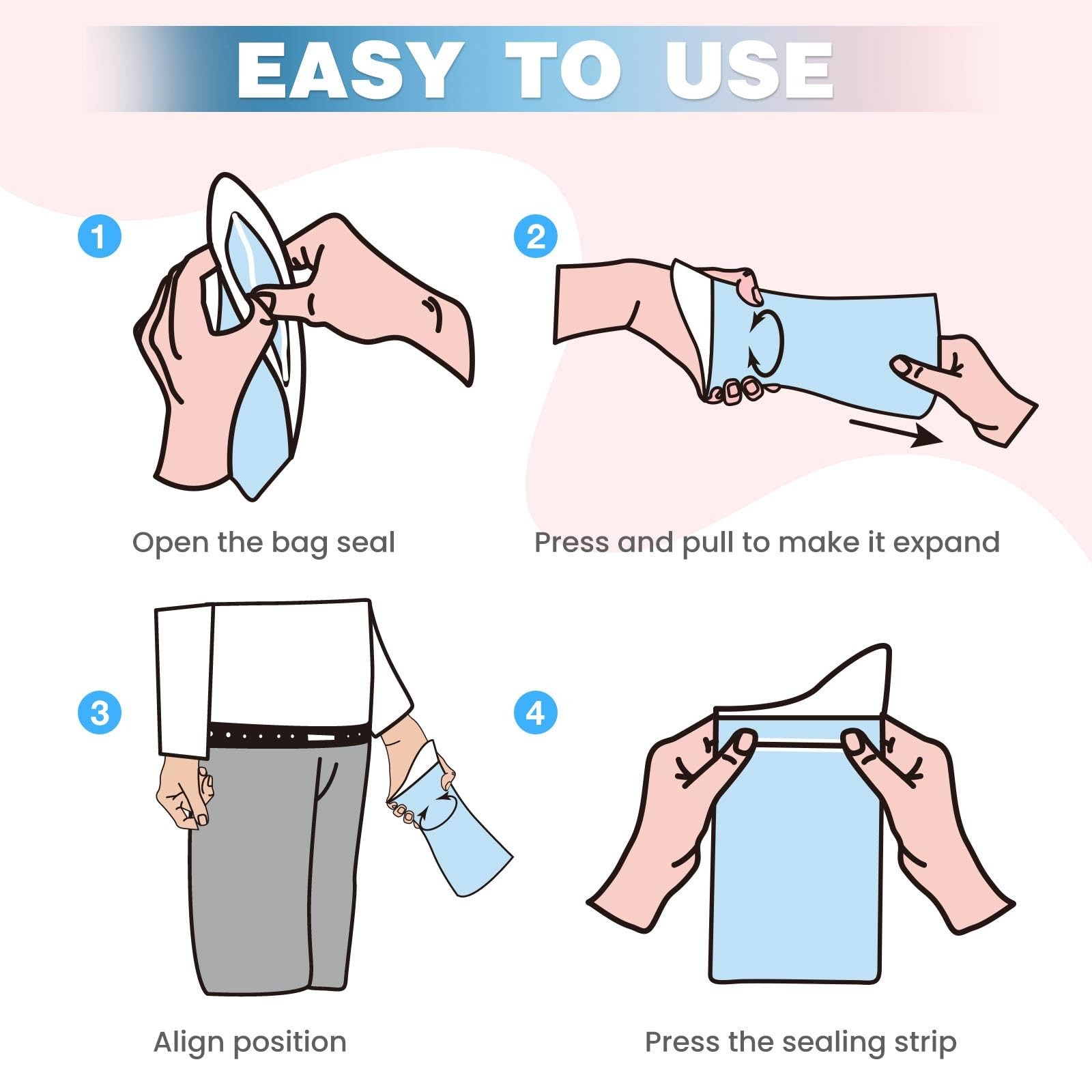 12PCS Disposable Urine Bags,900ML Pee Bags for Travel for Women/Men with Big …