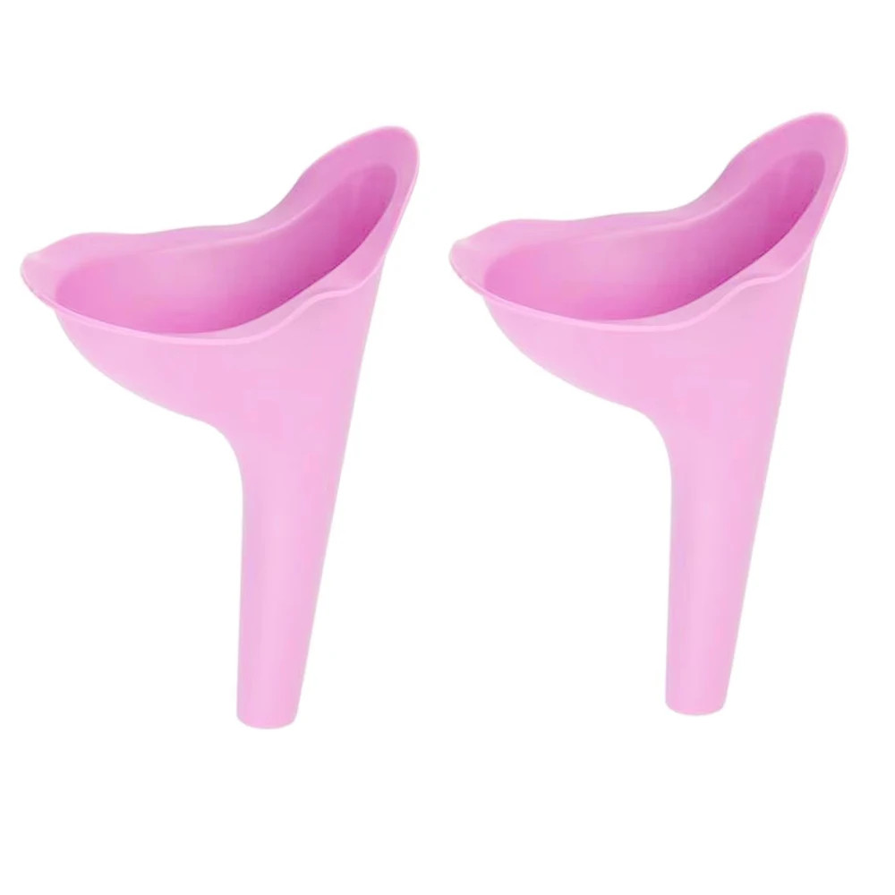 2PCS Reusable Portable Urinal Women Female Travel Camping Travel Toilet