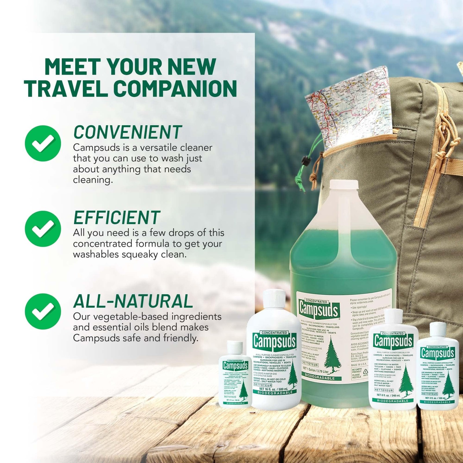 Sierra Dawn Outdoor Soap – Premium Biodegradable Camping & Backpacking Essent…