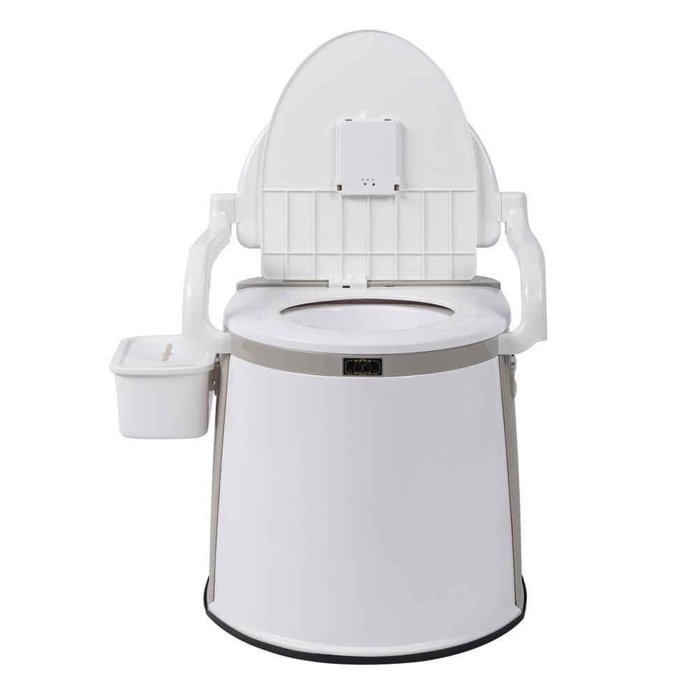 5Gallon Camping Portable Toilet Travel Outdoor/Indoor Commode Potty, Tissue Box