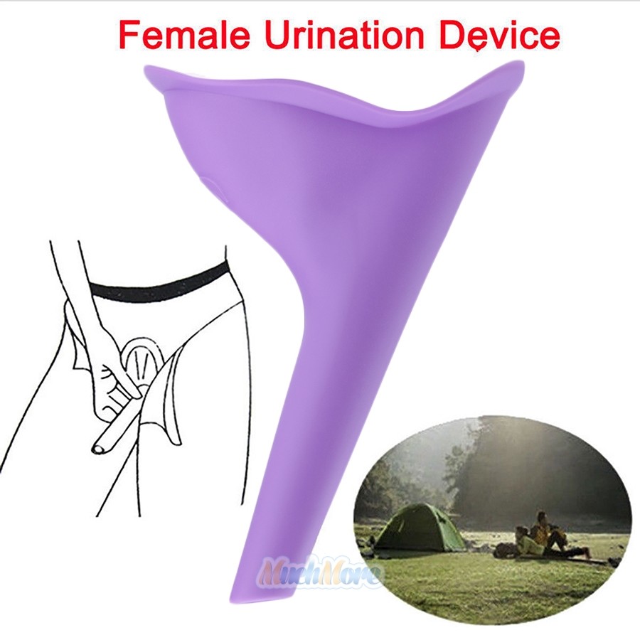 Womens Female Portable Urinal Urine Funnel Camping Travel Emergency Toilet NEW