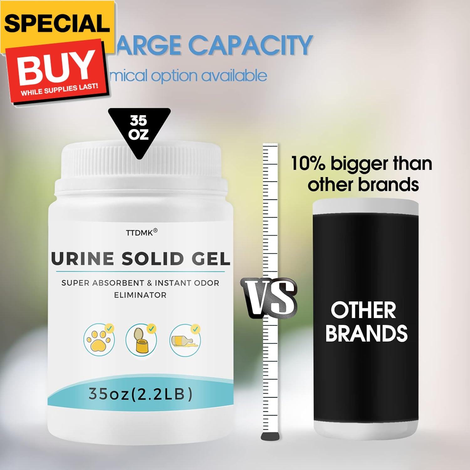 35.2 OZ Camping Toilet Chemicals with Spoon, Toilet Gel Pow for Portable Toilet,