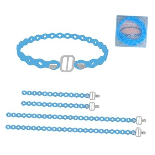 Modular Straps, Safety Strap Set to Secure Splits, 70 pound load, 8″ and Blue