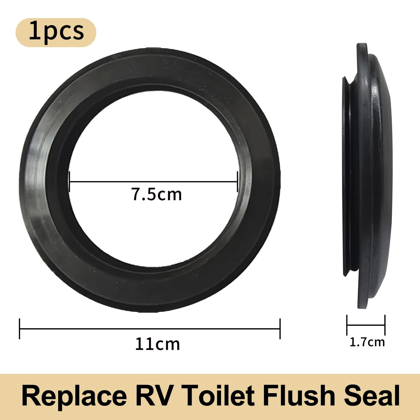 23721 for Thetford Cassette Lip Seal 110mm Compatible with C200 C250 C40…