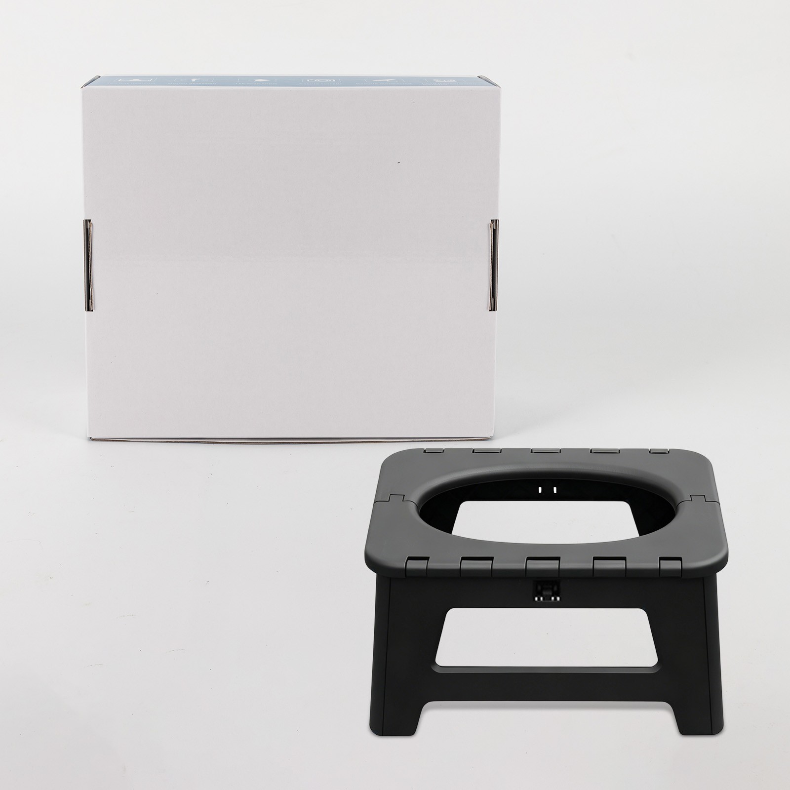 Outdoor Emergency Toilet Portable Camping Toilet Folding Travel Toilet US Ship