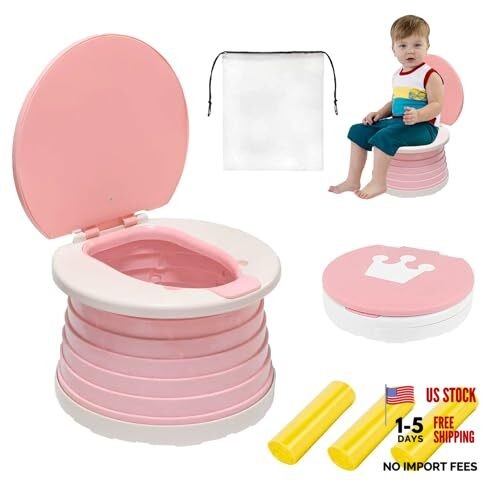 portable, foldable potty seat for toddler, Training Toilet Seat Small Pink