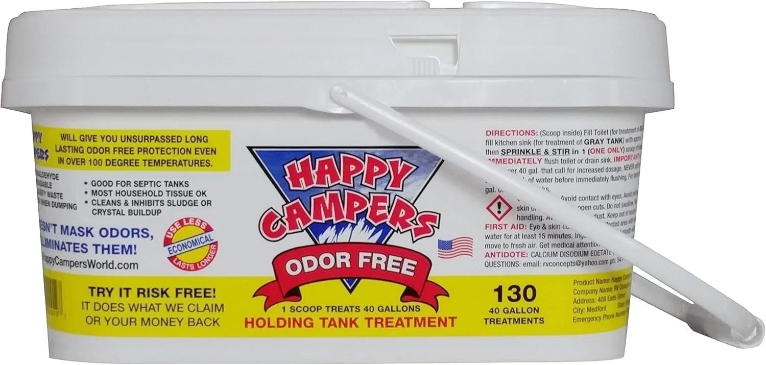 Concentrated RV Odor Control & Maintenance – 130 Treatments for Smooth Dumping