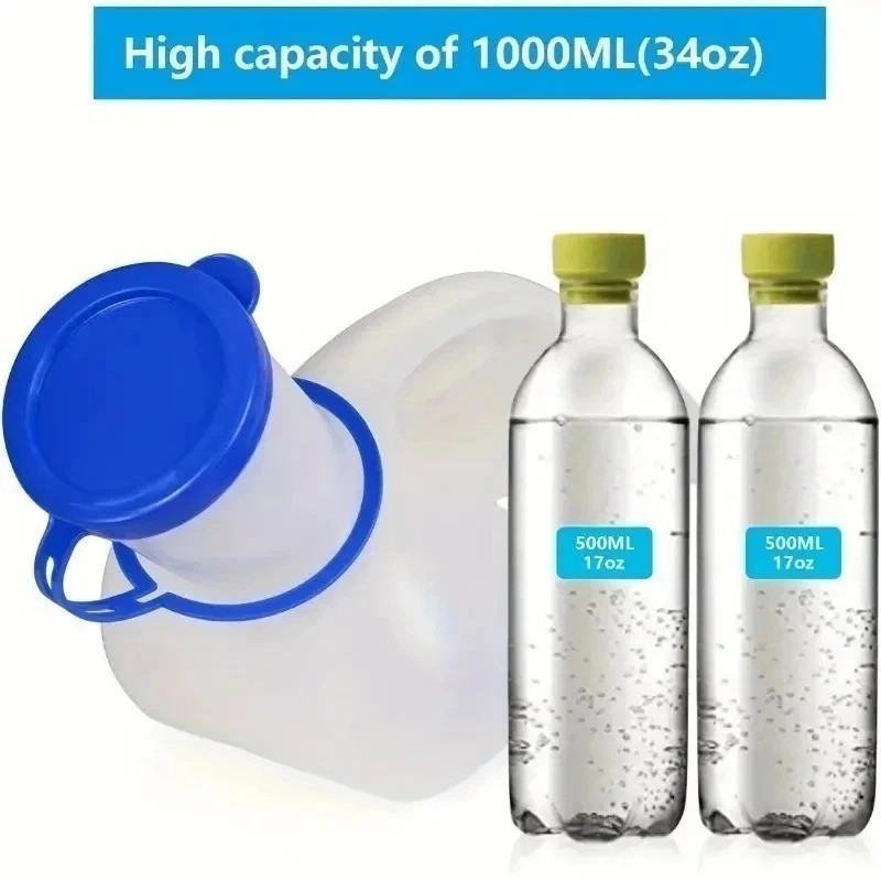 Unisex Urinal Bottle (1 Pack) – Portable Urinal For Men And Women