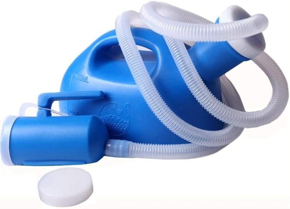 Men’s 2000ml Urinal with Tube Durable Plastic and Easy to Clean for Hospital Use