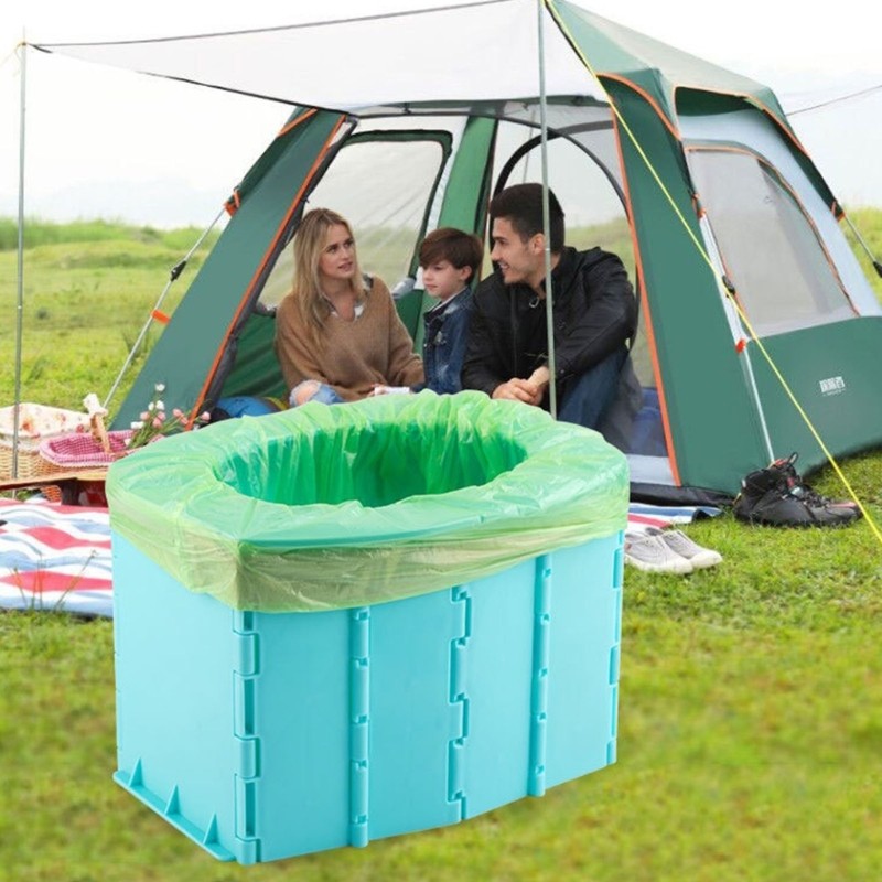 Folding Toilet Urinal Mobile Seat Outdoor Multifunction Children Toilet