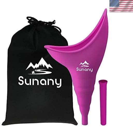 Ergonomic Silicone Urinal for Women – Portable & Waterproof for Camping & Travel