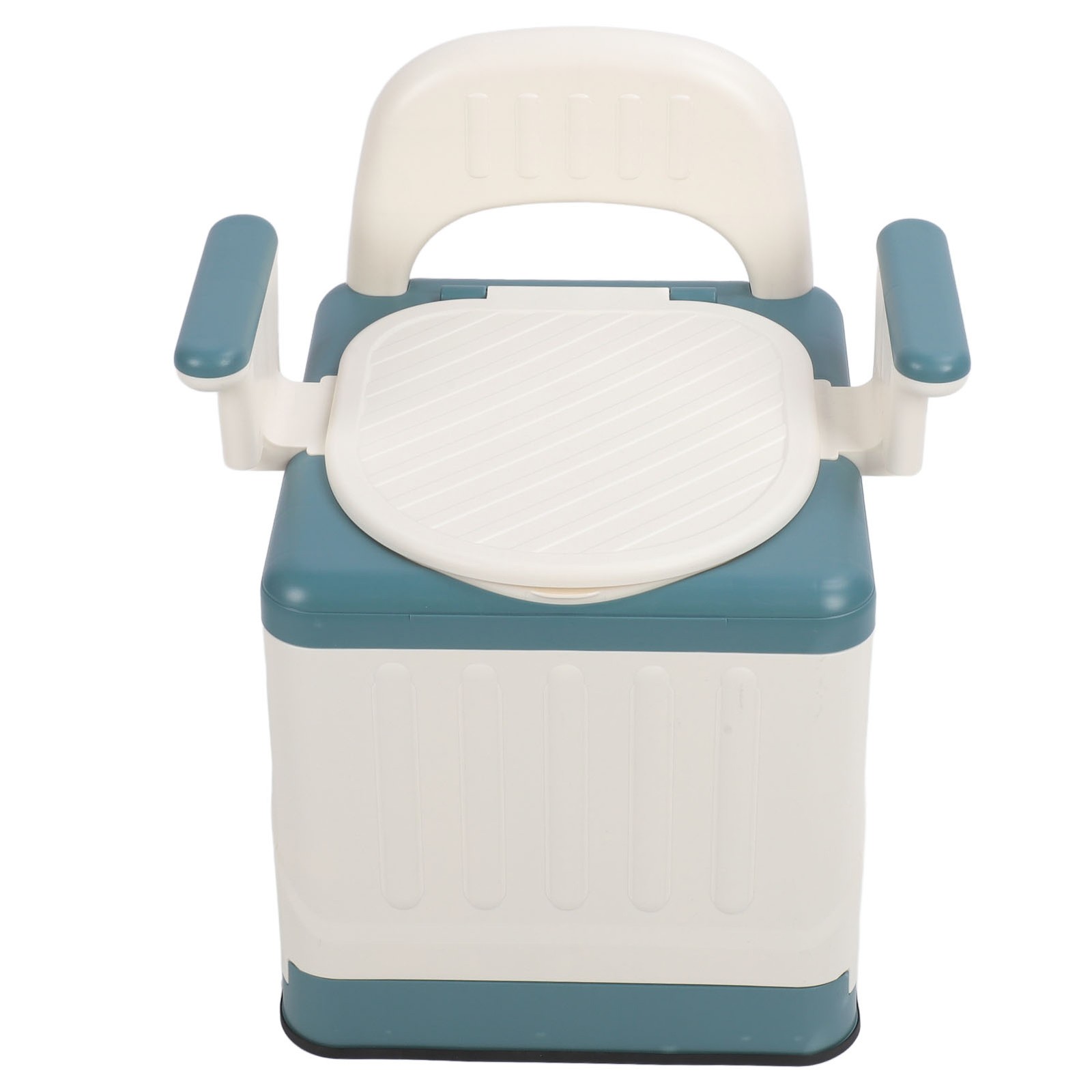 Portable Toilet Odor Proof Foldable Bedside Commode Chair With Armrests Activit⊹
