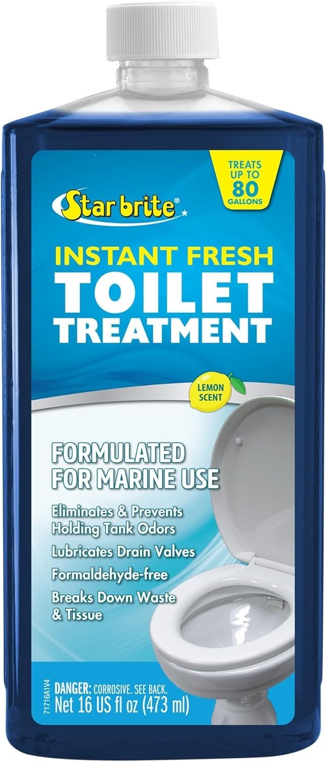 Instant Fresh Toilet Treatment Concentrate 16oz RV Marine Holding Tank Odor