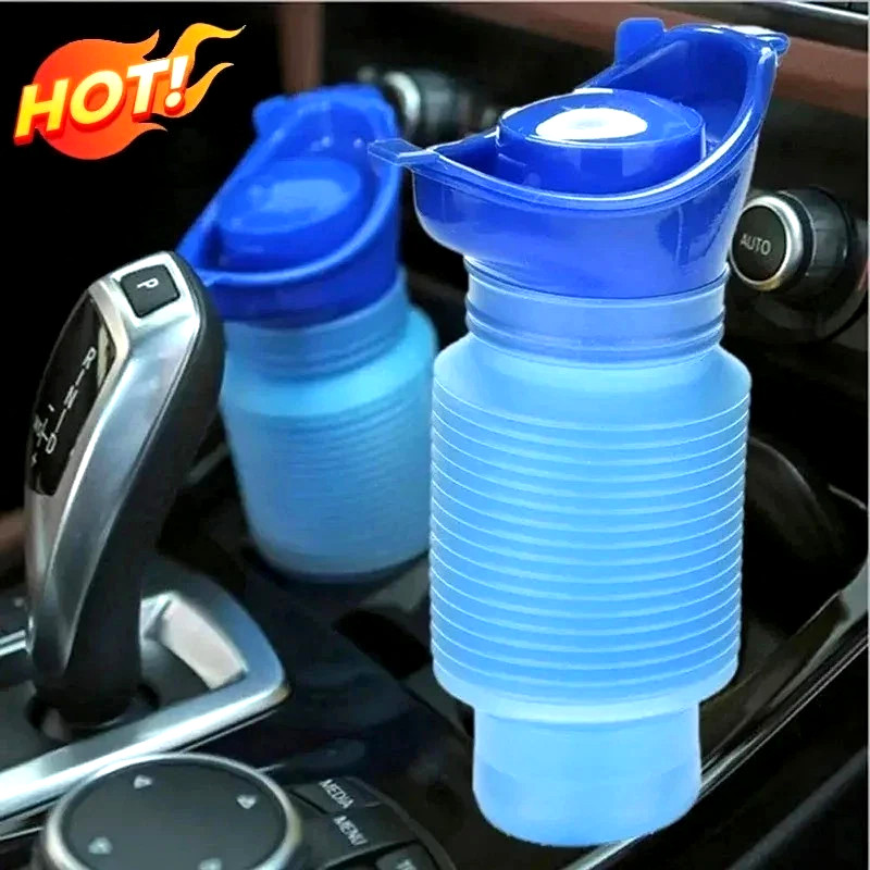 Male Female Portable Urinal Travel Camping Car Toilet Pee Bottle Emergency Kit