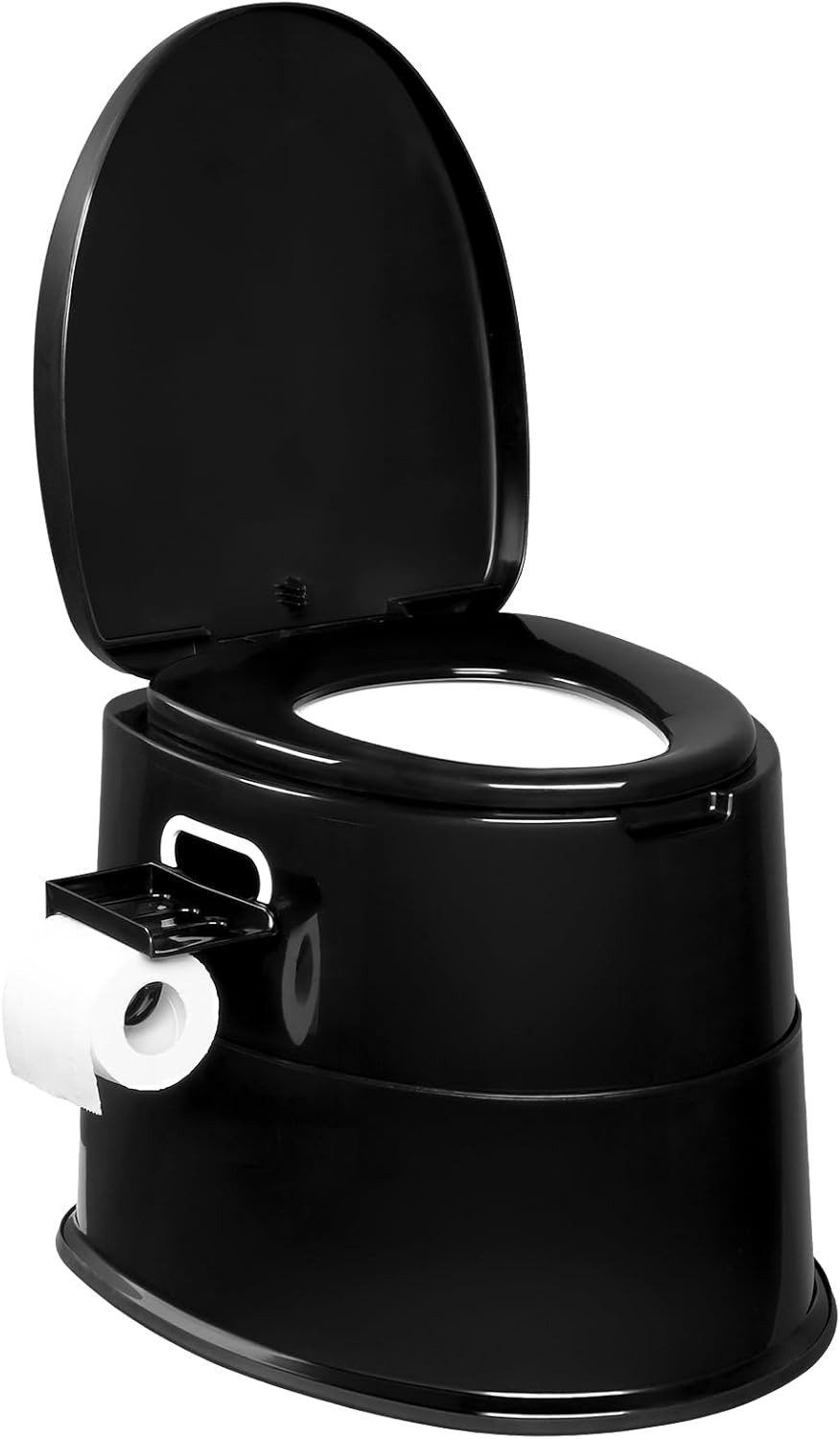 5 Gallon Camping Portable Toilet Travel OutdoorIndoor Commode Potty Tissue Box