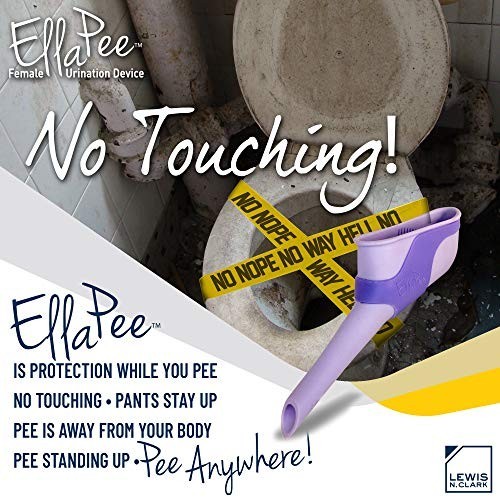 Female Urination Device Silicone Portable Funnel for Standing to Pee Camping