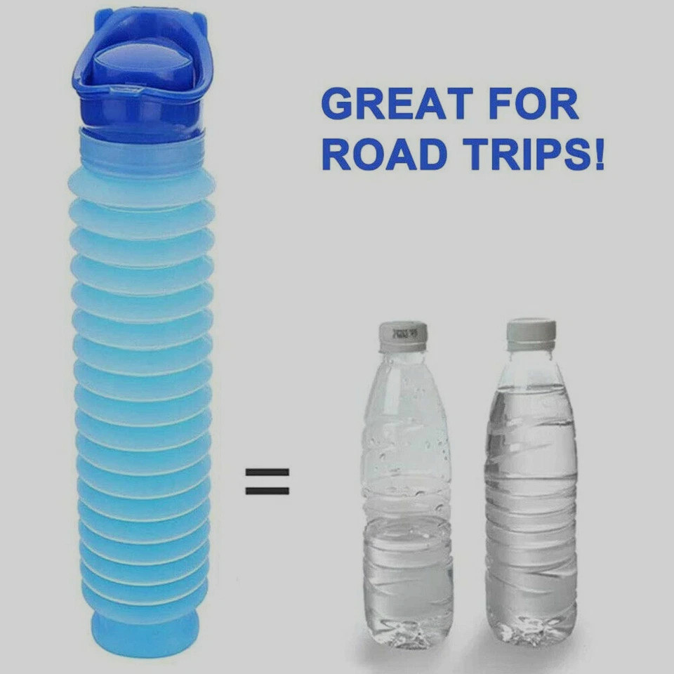 Male Female Portable Urinal Travel Camping Car Toilet Pee Bottle Emergency Kit