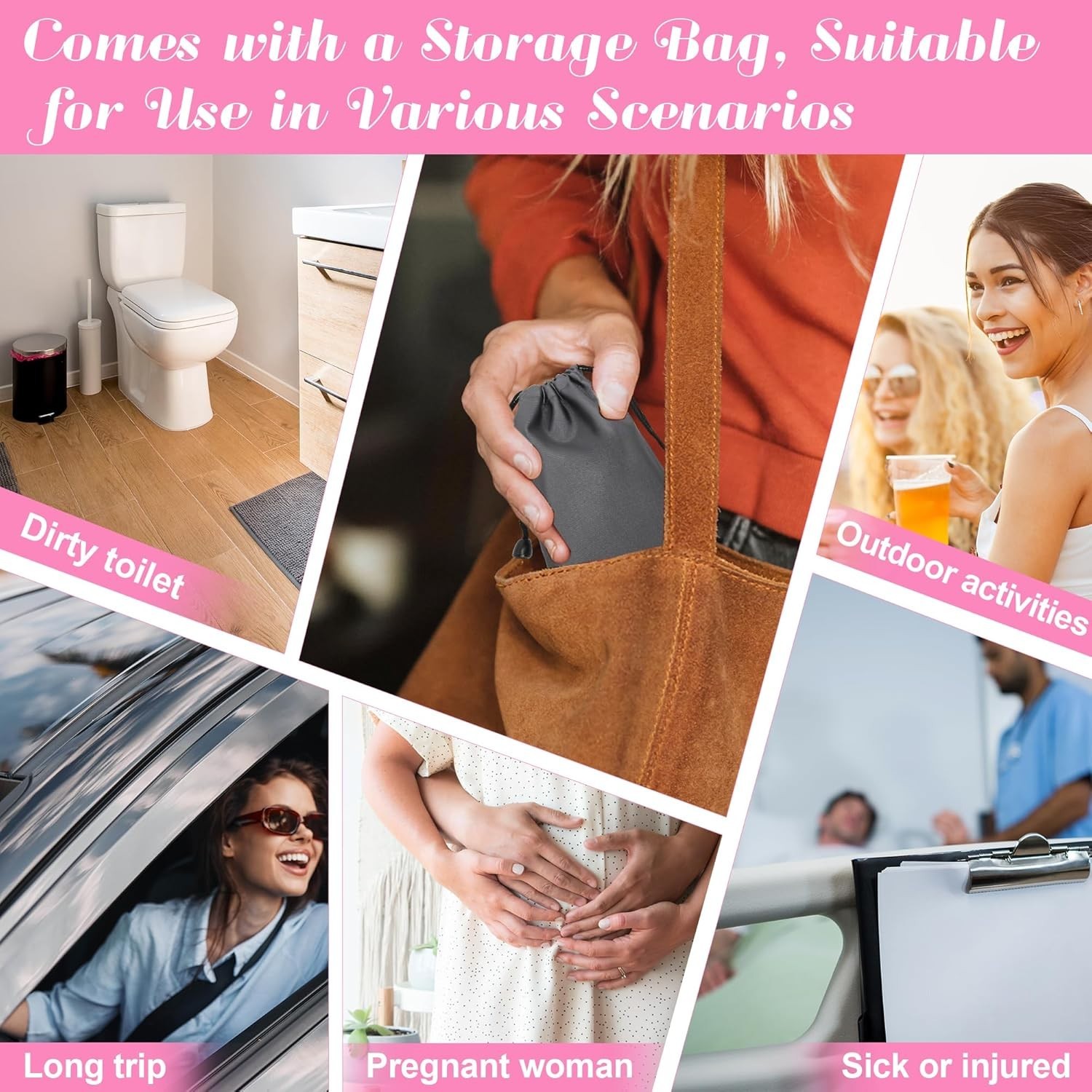 Portable Girl Urinal Cup – 20 Pack Waterproof Disposable Pee Funnel for Camping
