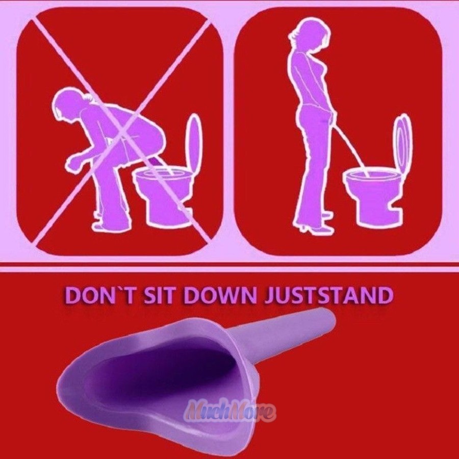 Womens Female Portable Urinal Urine Funnel Camping Travel Emergency Toilet NEW