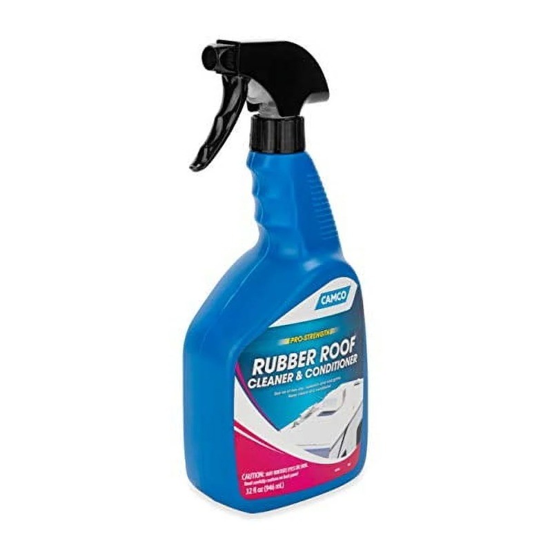 (2 pack) Camco RV Rubber Roof Cleaner – Pro-Strength – 32-ounces, Multicolor