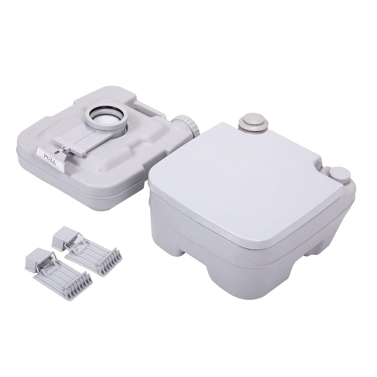 2.6 Gallon Camping Toilet Outdoor Porta Potty for RV Travel Camping Boating