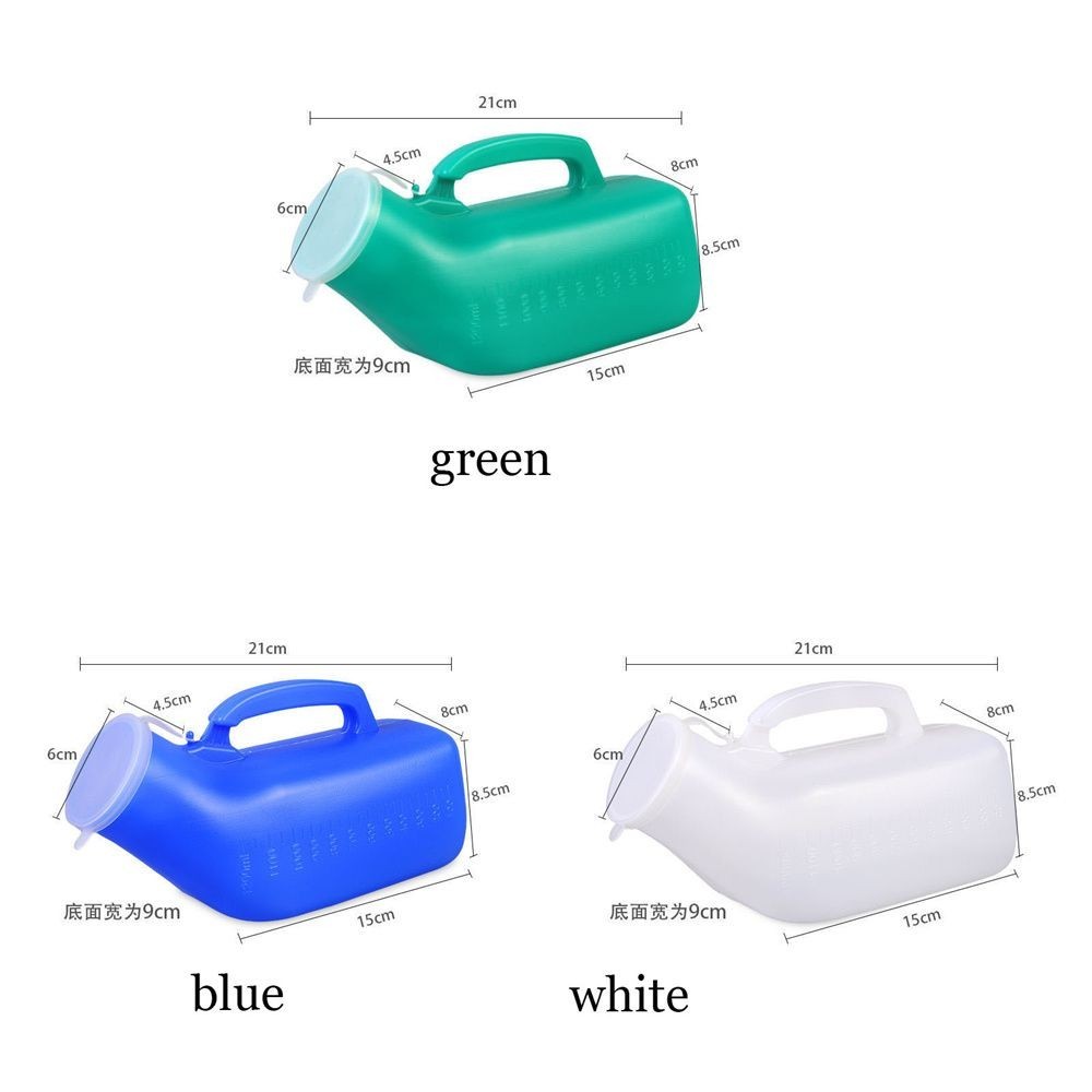 1200ml Unisex Travel Urinal Bottle Portable Car Camping Pee Container