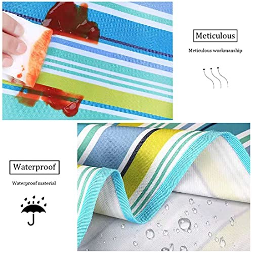 Picnic Blanket | Beach Mat| Picnic Blankets for Indoor and Outdoor, 80″ x Blue
