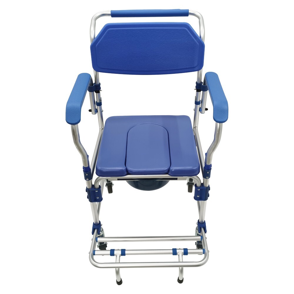 Folding Toilet Chair and Moving Toilet Chair For Elderly Pregnant Women