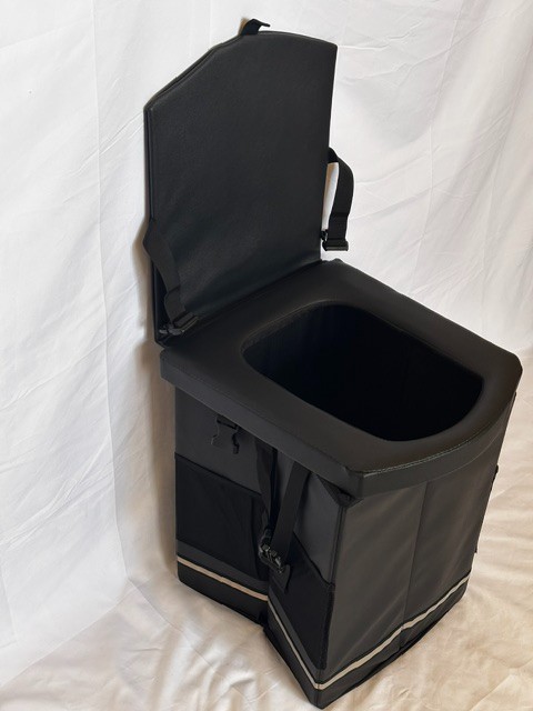 EverScout XL Portable Toilet 440lb Folding Camping Potty Carry Bag Adults
