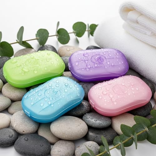 Disposable Soap Sheets Paper 5 Boxes Hand Cleaner Fragrance Mini Color Soaps