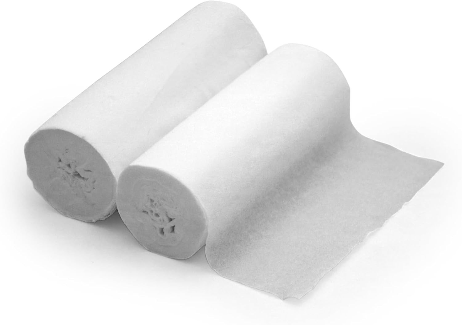 Unscented Flushable Toilet Tissue – 2 Pack, Coreless & Compact for Outdoors