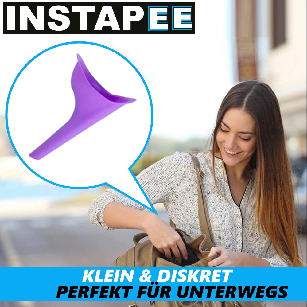 INSTAPEE women’s urinal standing peeing aid women peeing mobile toilet