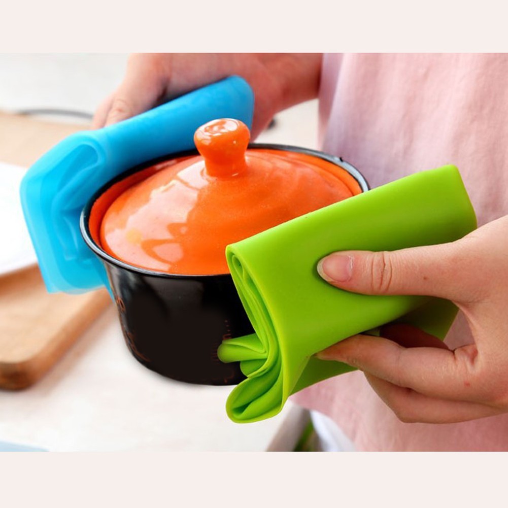 Reusable Waterproof Silicone Table Placemat for Camping Kitchen 40x30cm