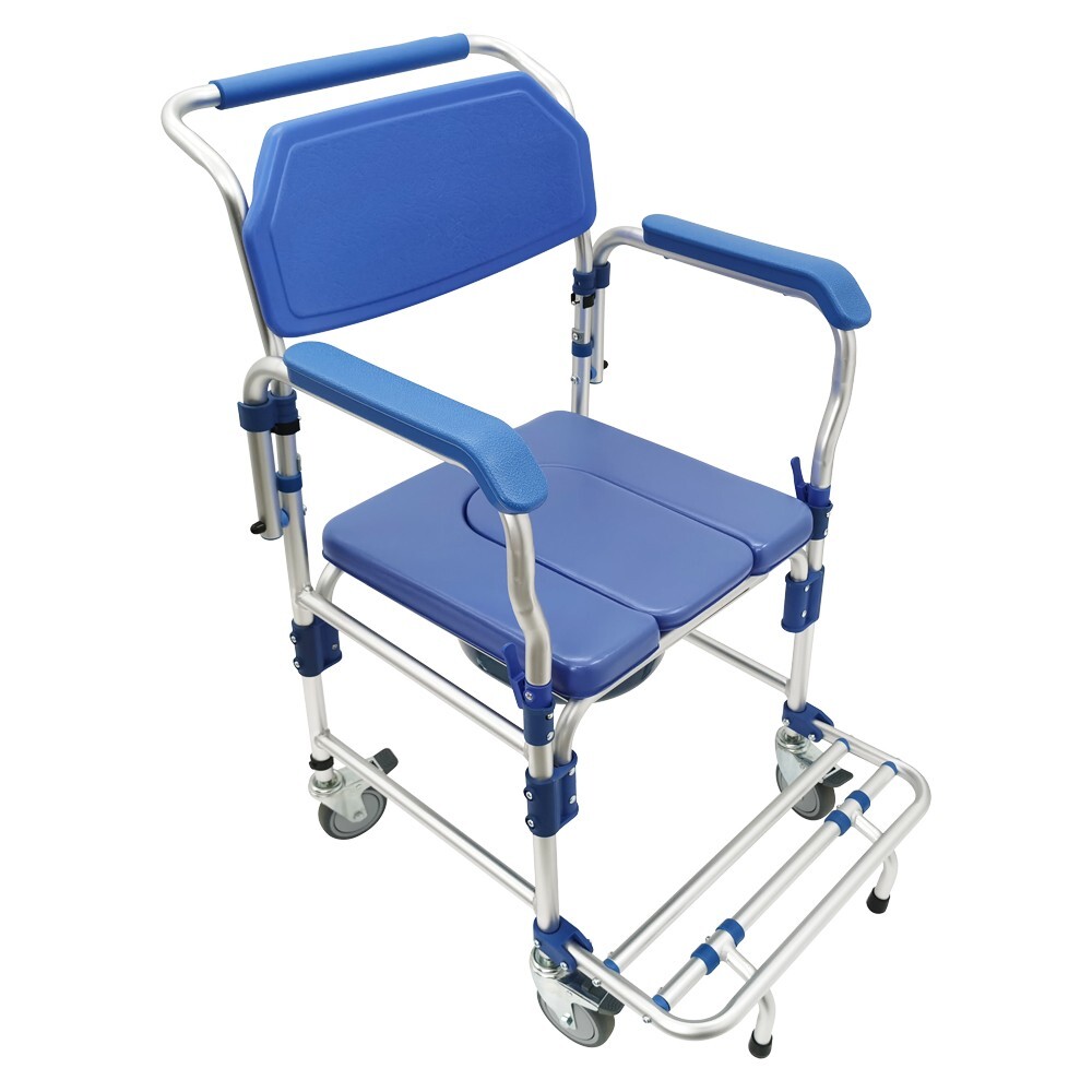 Folding Toilet Chair and Moving Toilet Chair For Elderly Pregnant Women