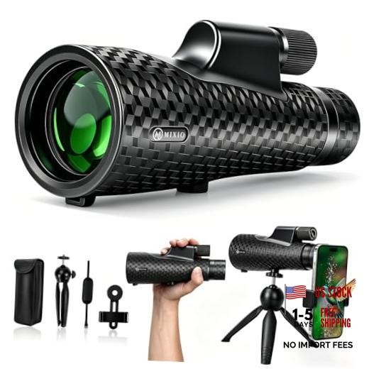 15×56 Monocular Telescope High Power Monoculars High Definition for BLACK-1