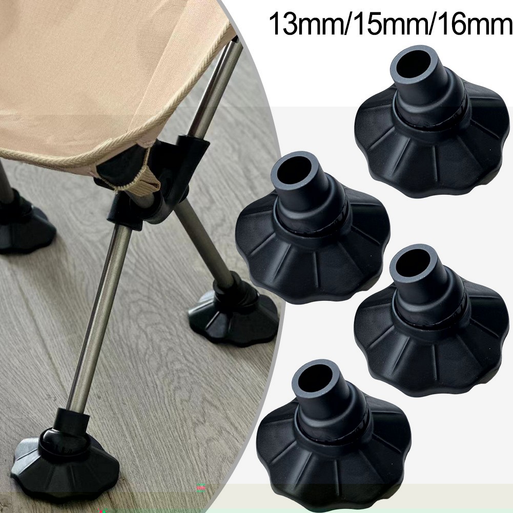Plastic Chair Leg Protectors for Outdoor Folding Chairs (67 characters)