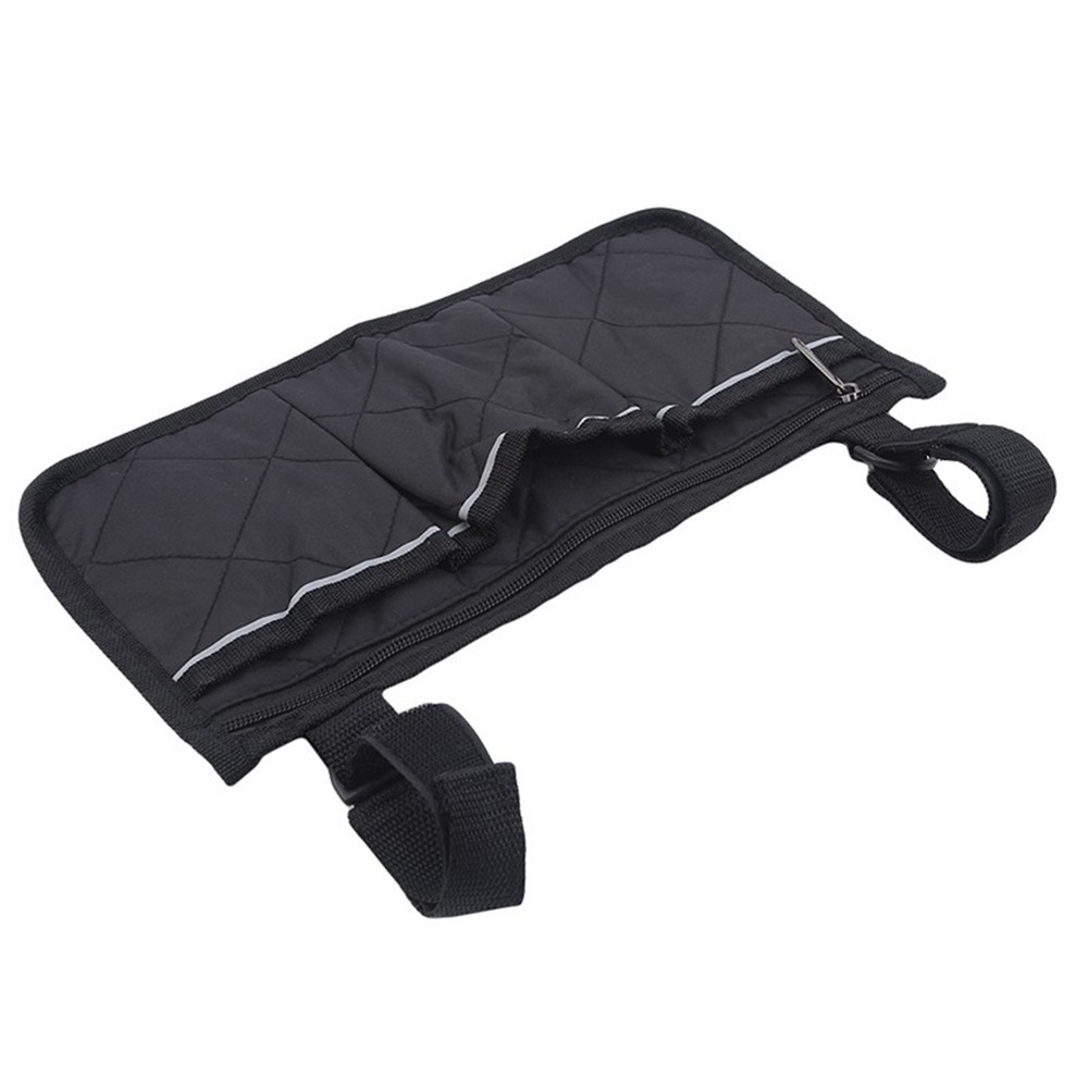 Polyester and Cotton Armrest Storage Bag for Camping Chairs and Wheelchairs