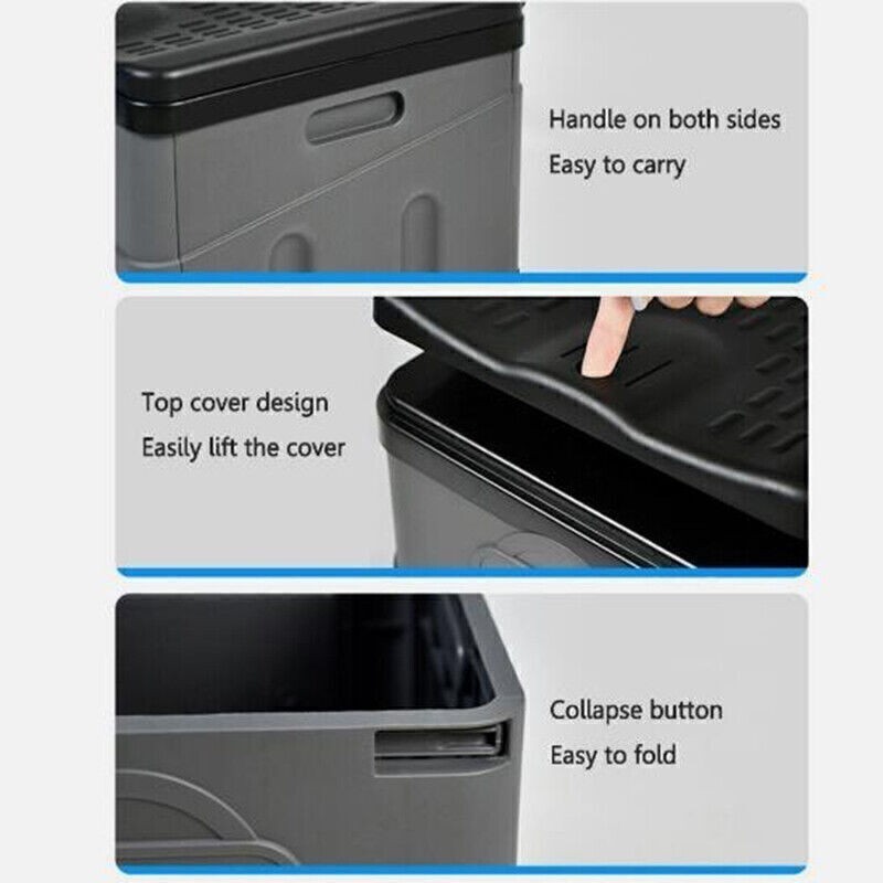 20L Portable Folding Toilet Car Outdoor Travel Potty for Camping Hiking Beach US