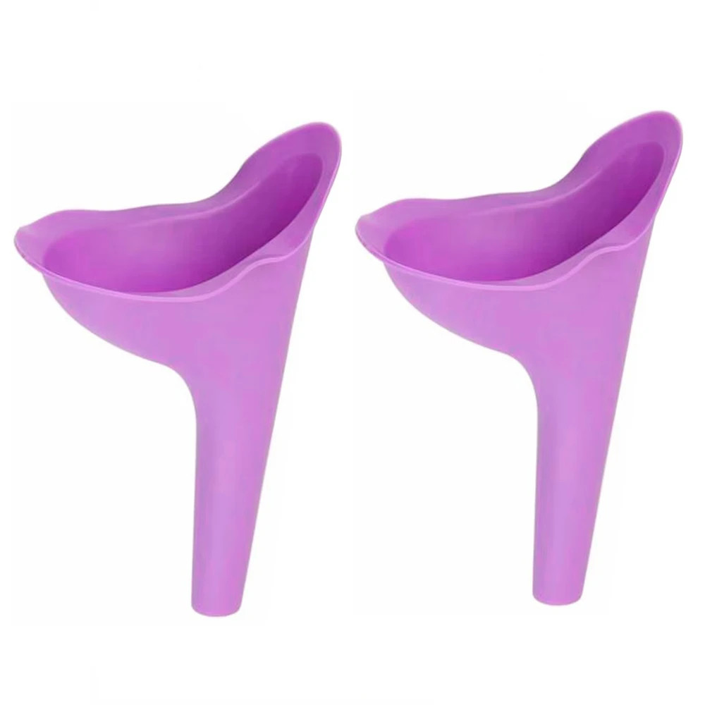 2PCS Reusable Portable Urinal Women Female Travel Camping Travel Toilet