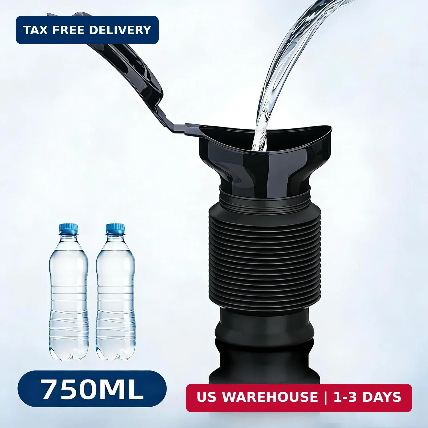 Pee Bottles for Men, Adjustable Emergency Urinal, Car Pee Bottle for Men and Wom