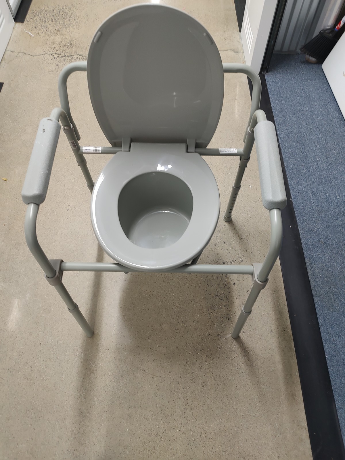 Medical Portable Toilet Seat 5 Gallon Bucket with Lid for Adults Home Use US HOT